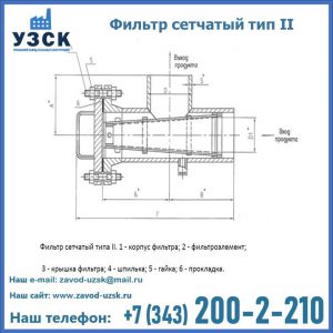 Фильтр сетчатый ФС по Т-ММ-11-2003 в Симферополе
