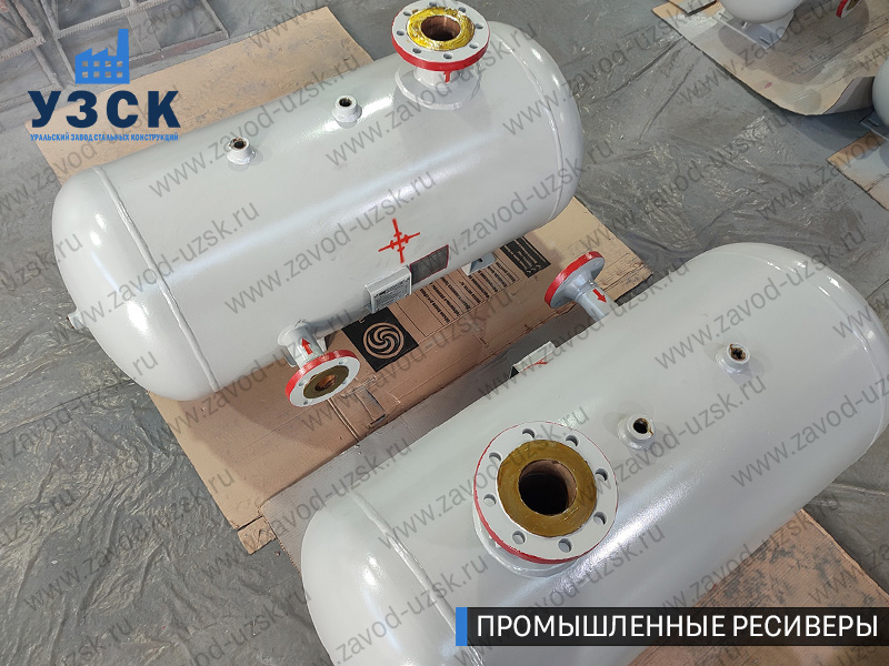 фотография промышленных ресиверовдля газа Симферополь